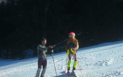 Grand Prix des Rousses, Slalom à la Serra Julien German termine premier Master